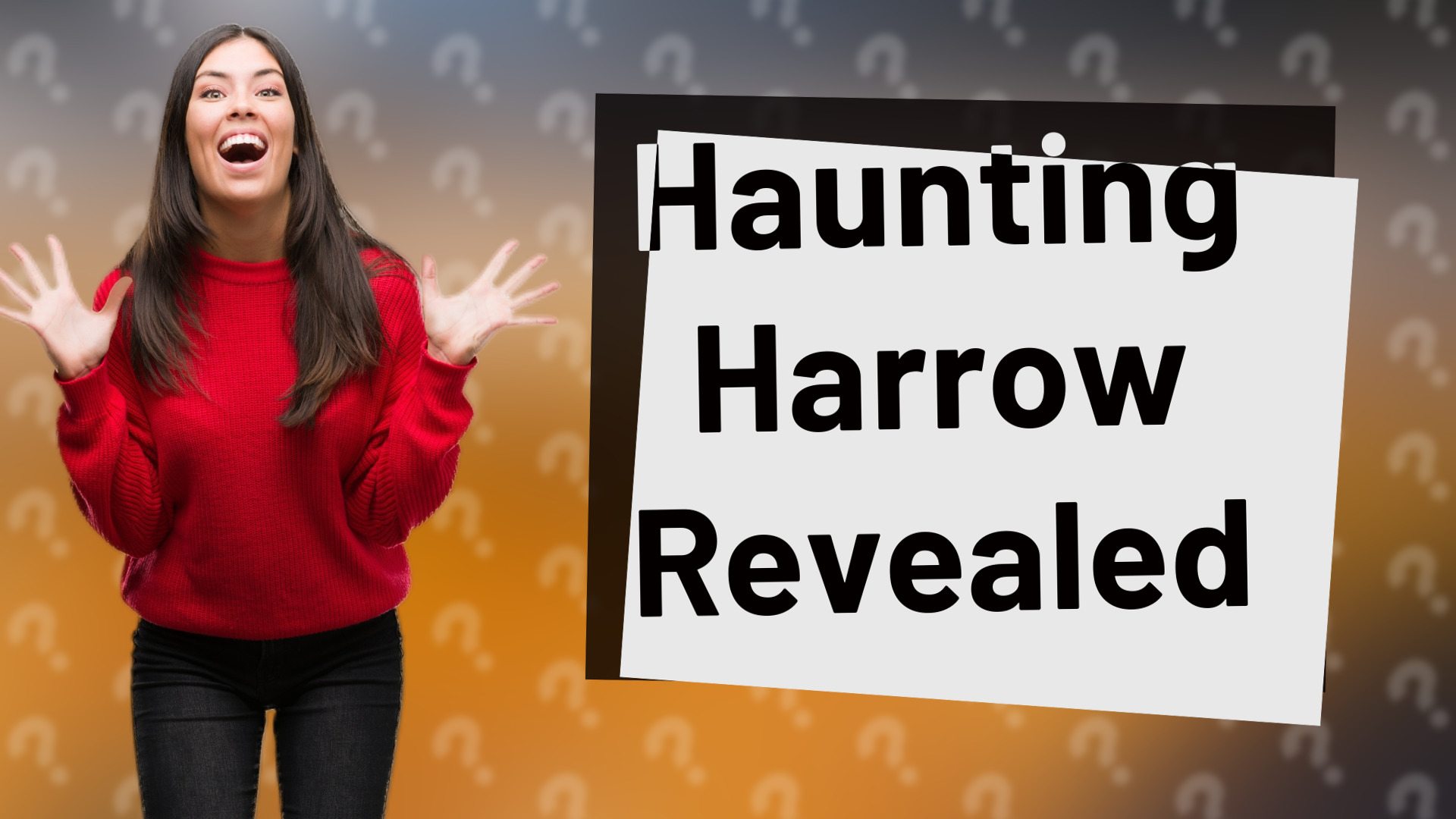 Haunting Harrow Revealed