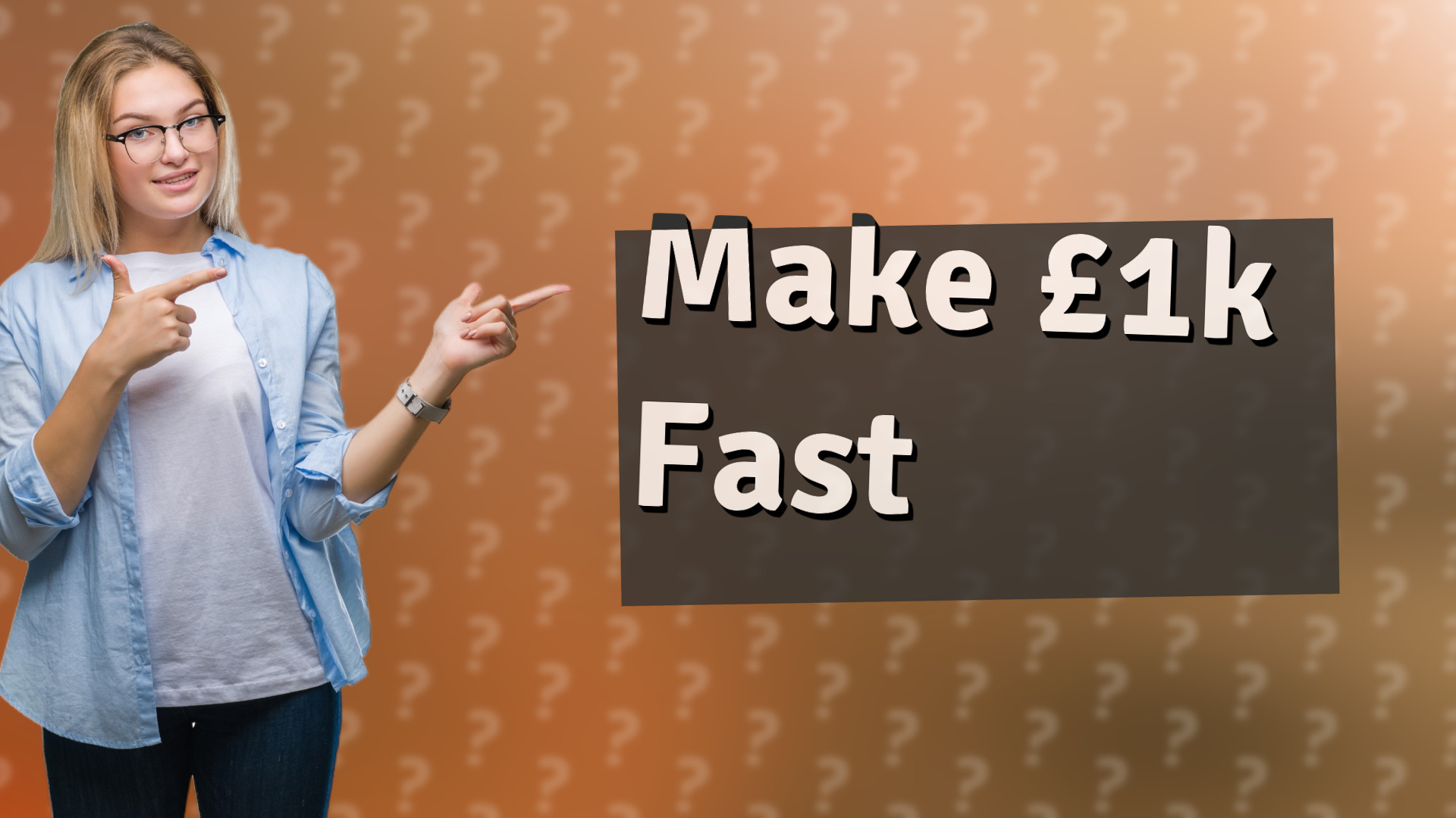Make £1k Fast