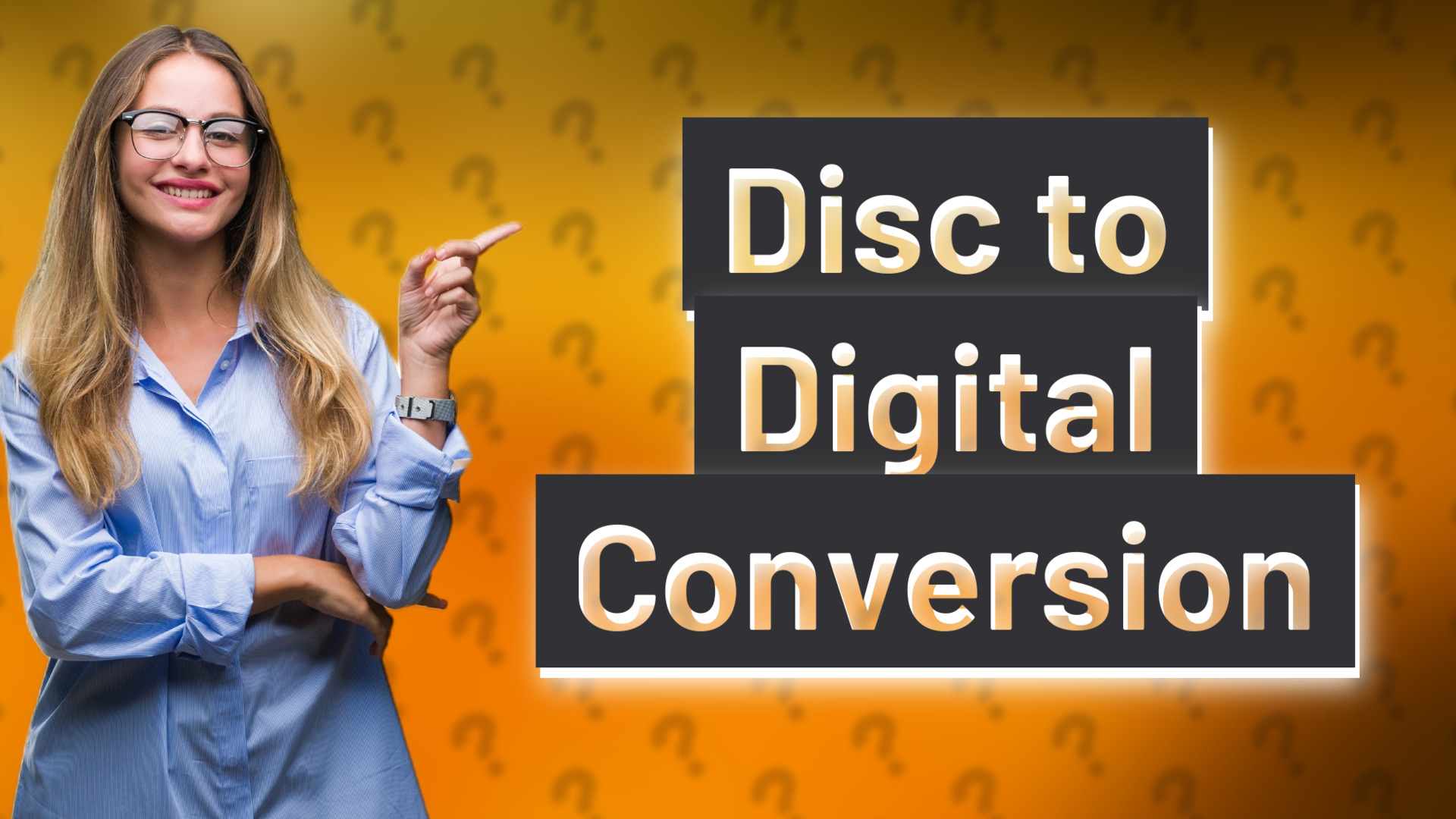 Disc to Digital Conversion