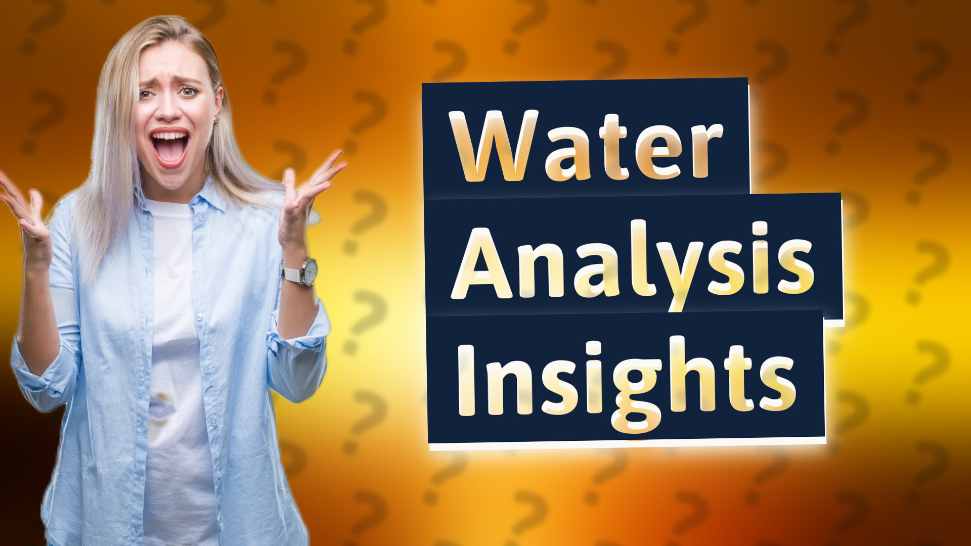 Water Analysis Insights