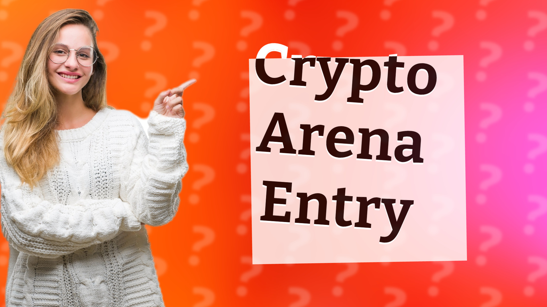 Crypto Arena Entry