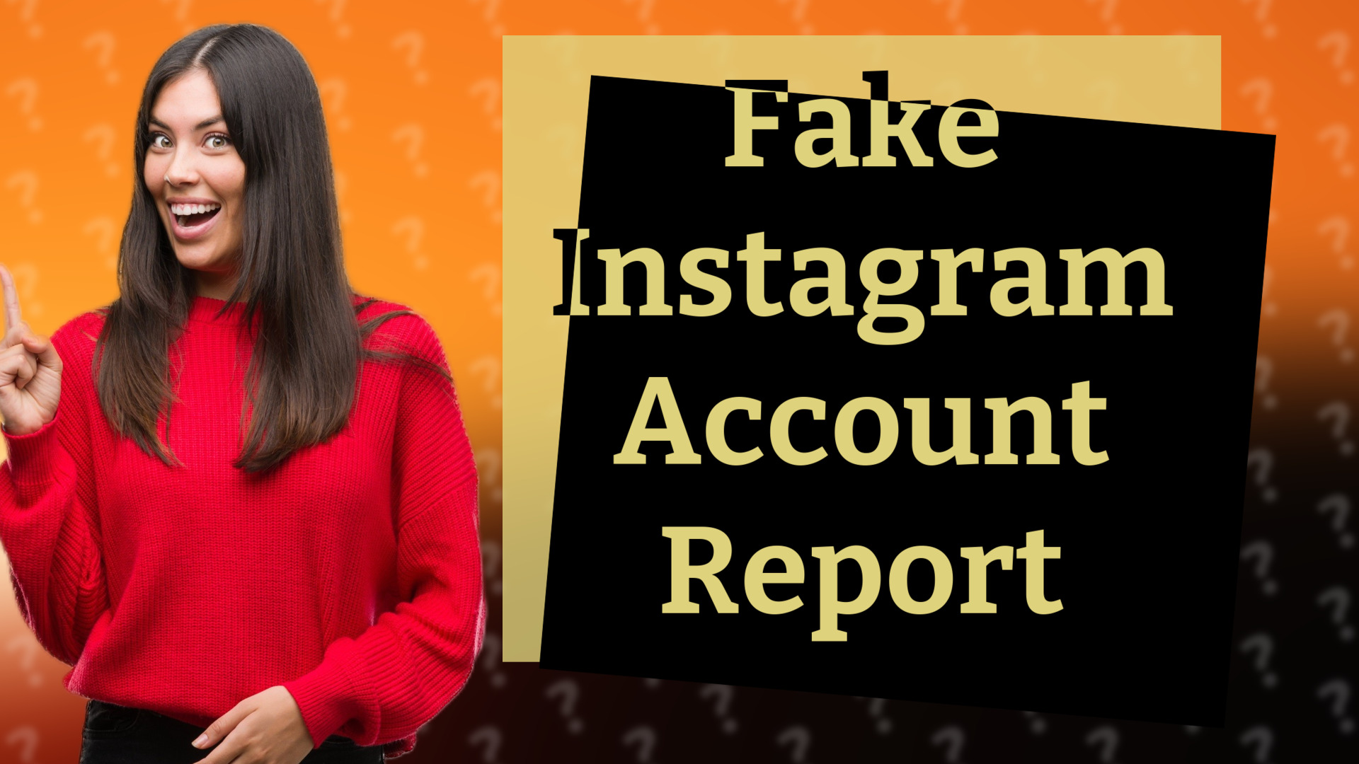 Fake Instagram Account Report
