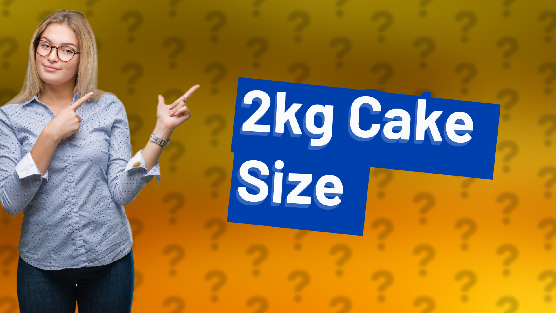2kg Cake Size
