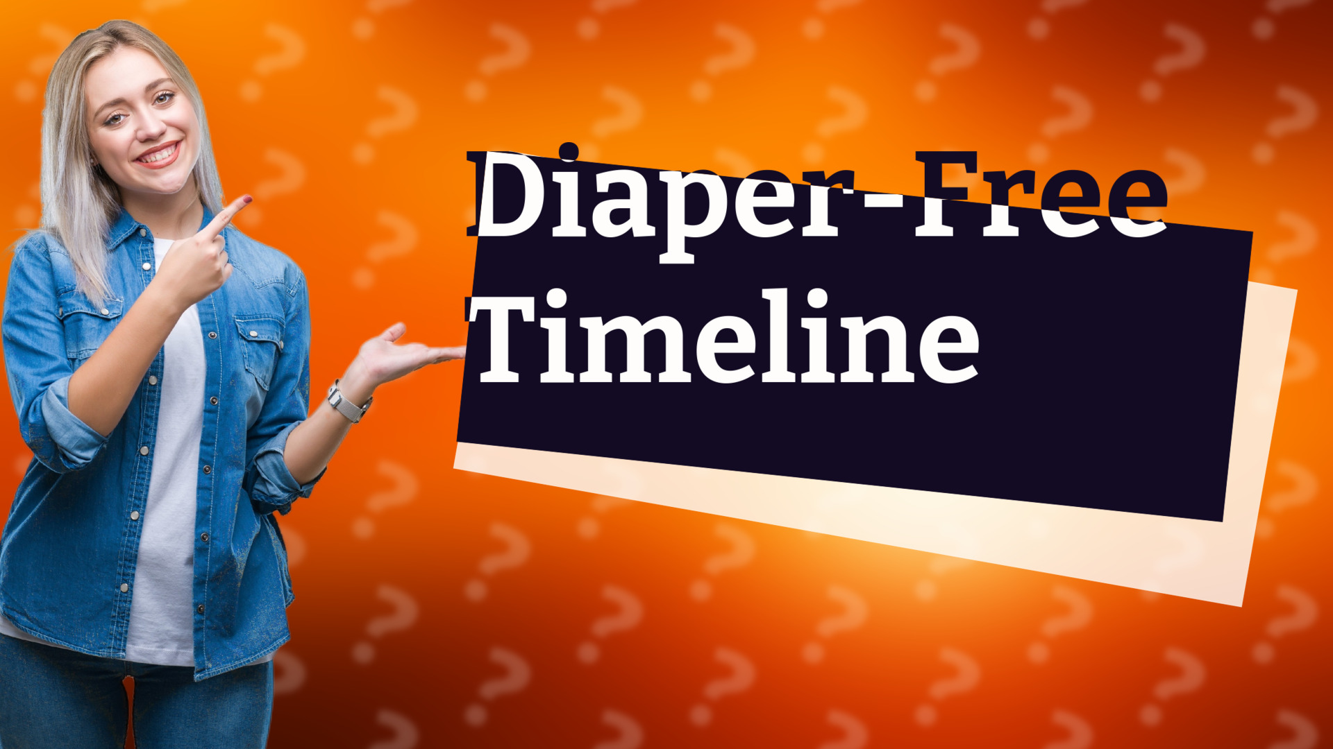 Diaper-Free Timeline