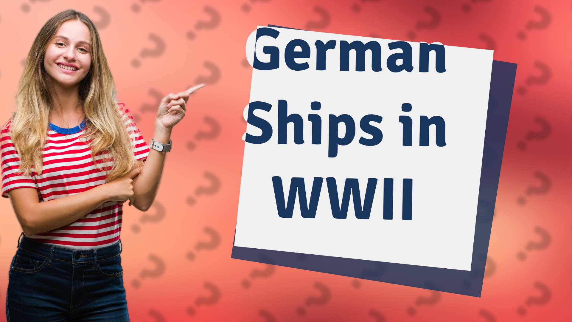 German Ships in WWII