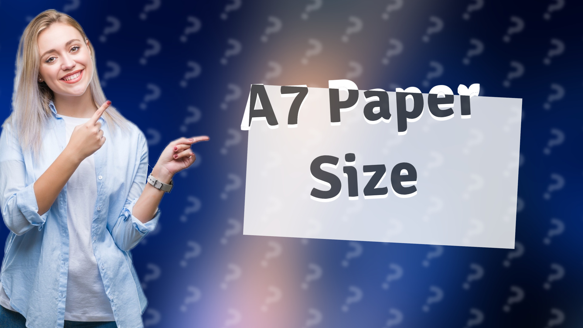 A7 Paper Size