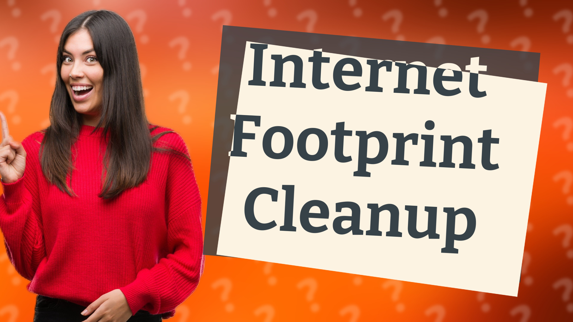 Internet Footprint Cleanup