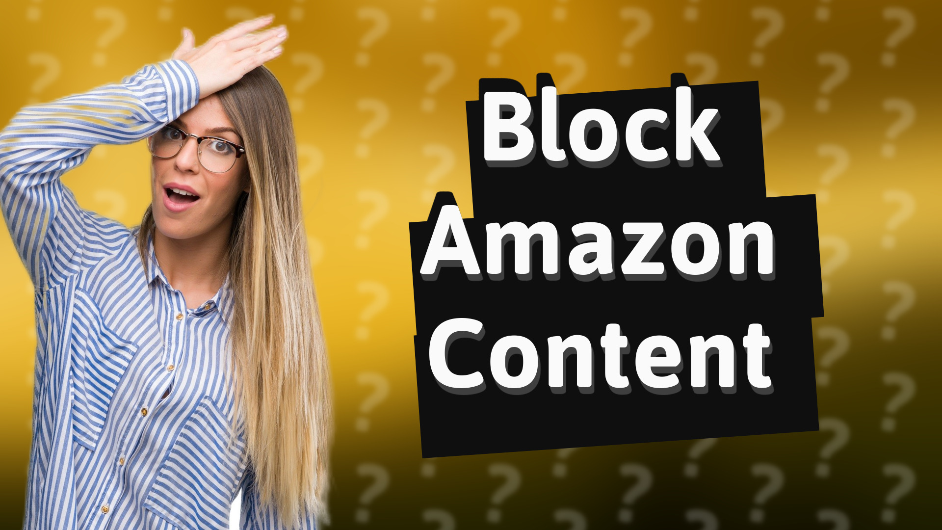 Block Amazon Content