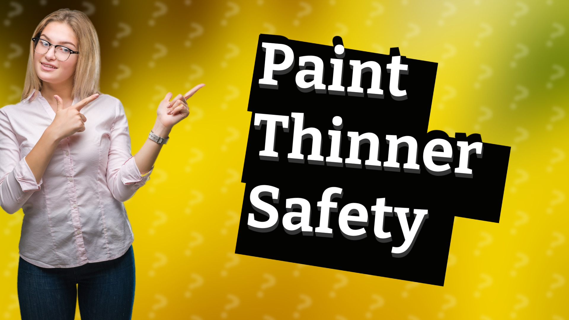 Paint Thinner Safety