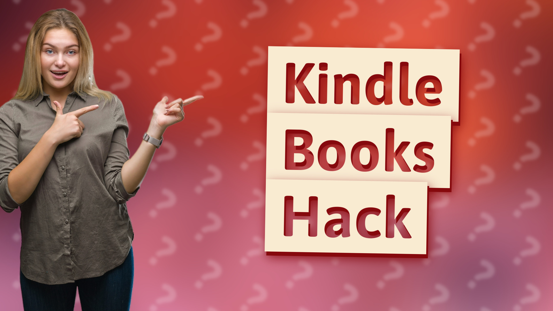 Kindle Books Hack
