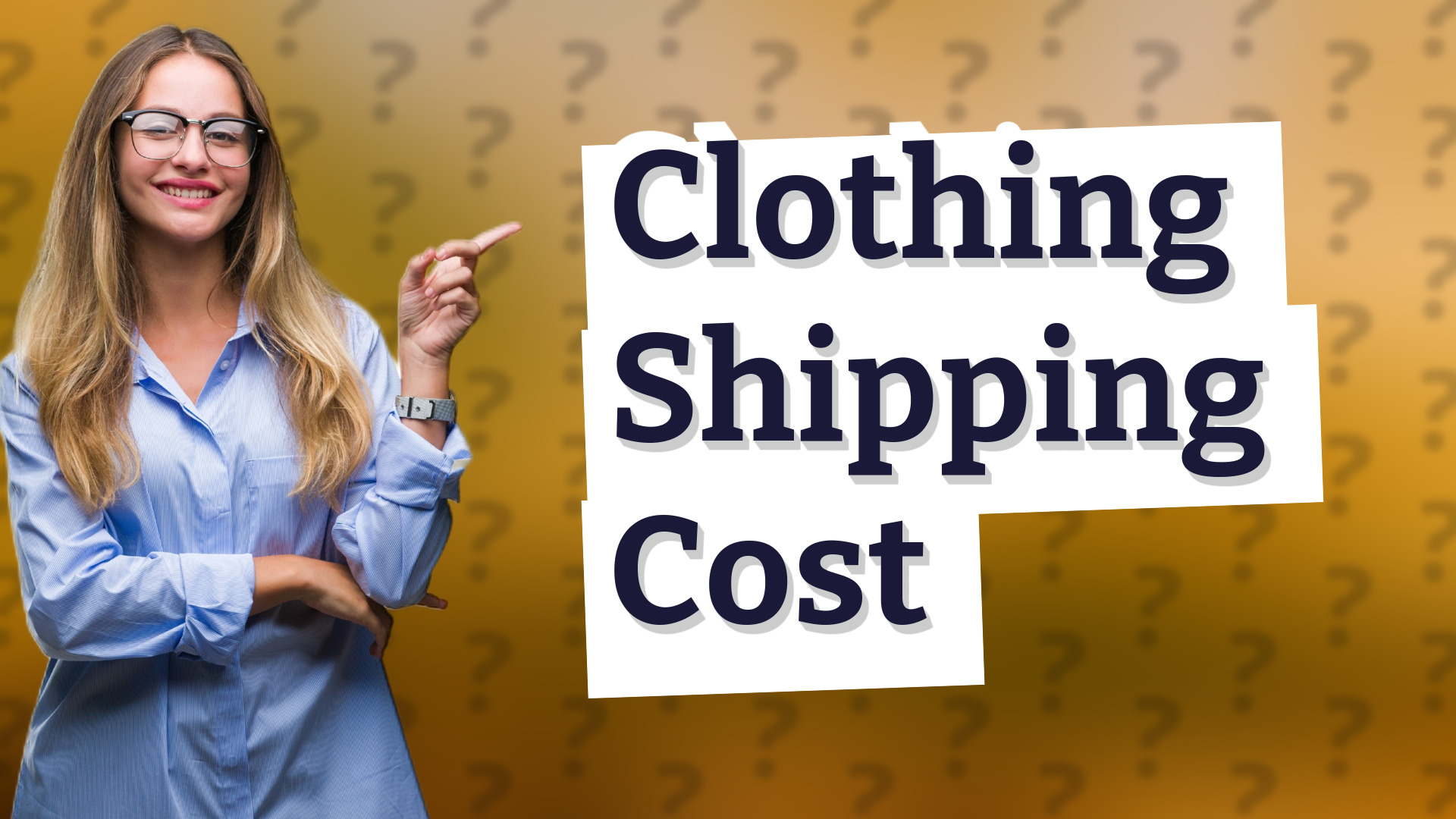 Clothing Shipping Cost