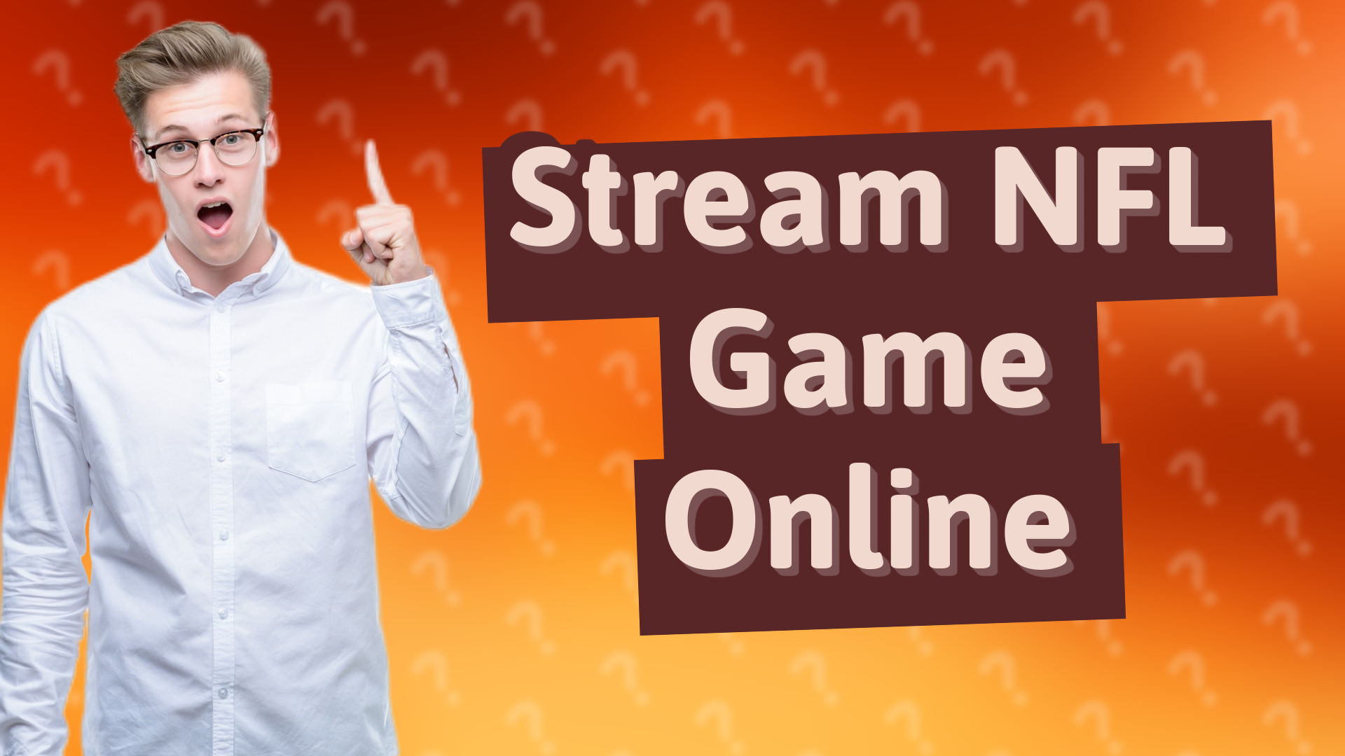 Stream NFL Game Online