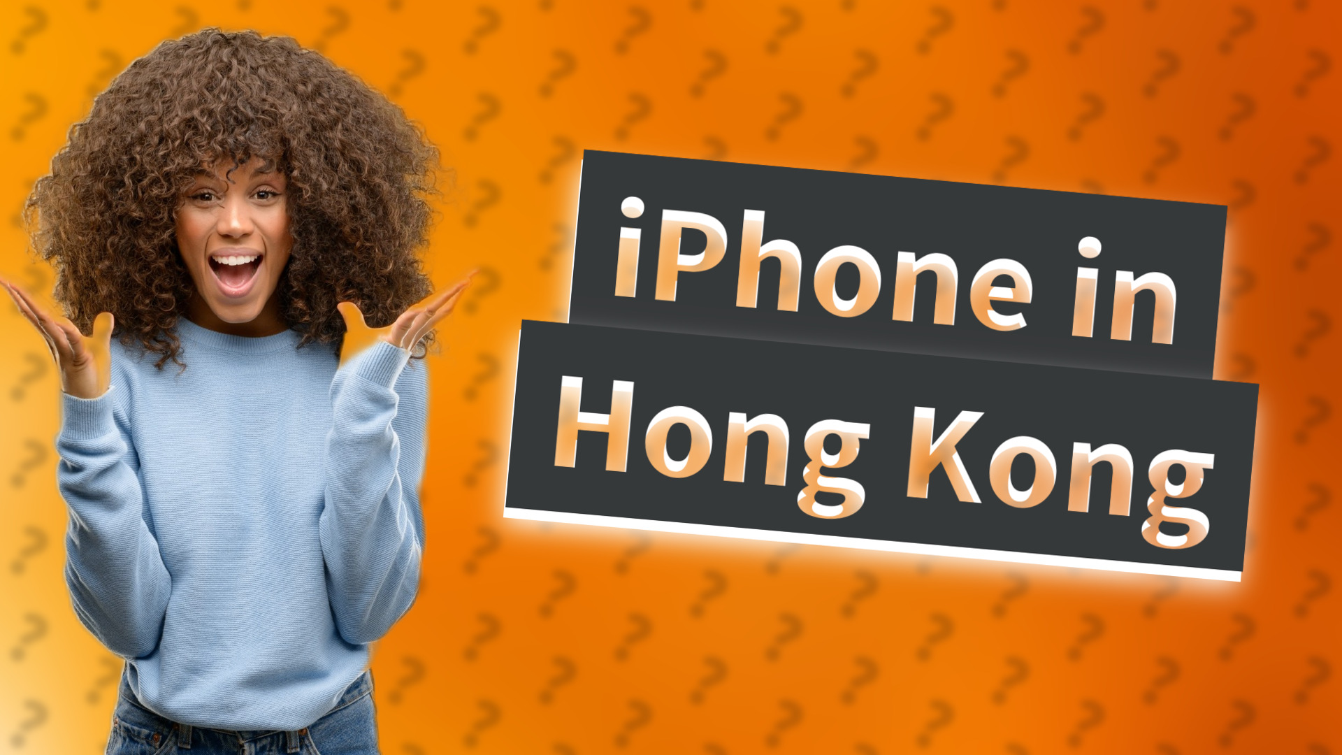 iPhone in Hong Kong