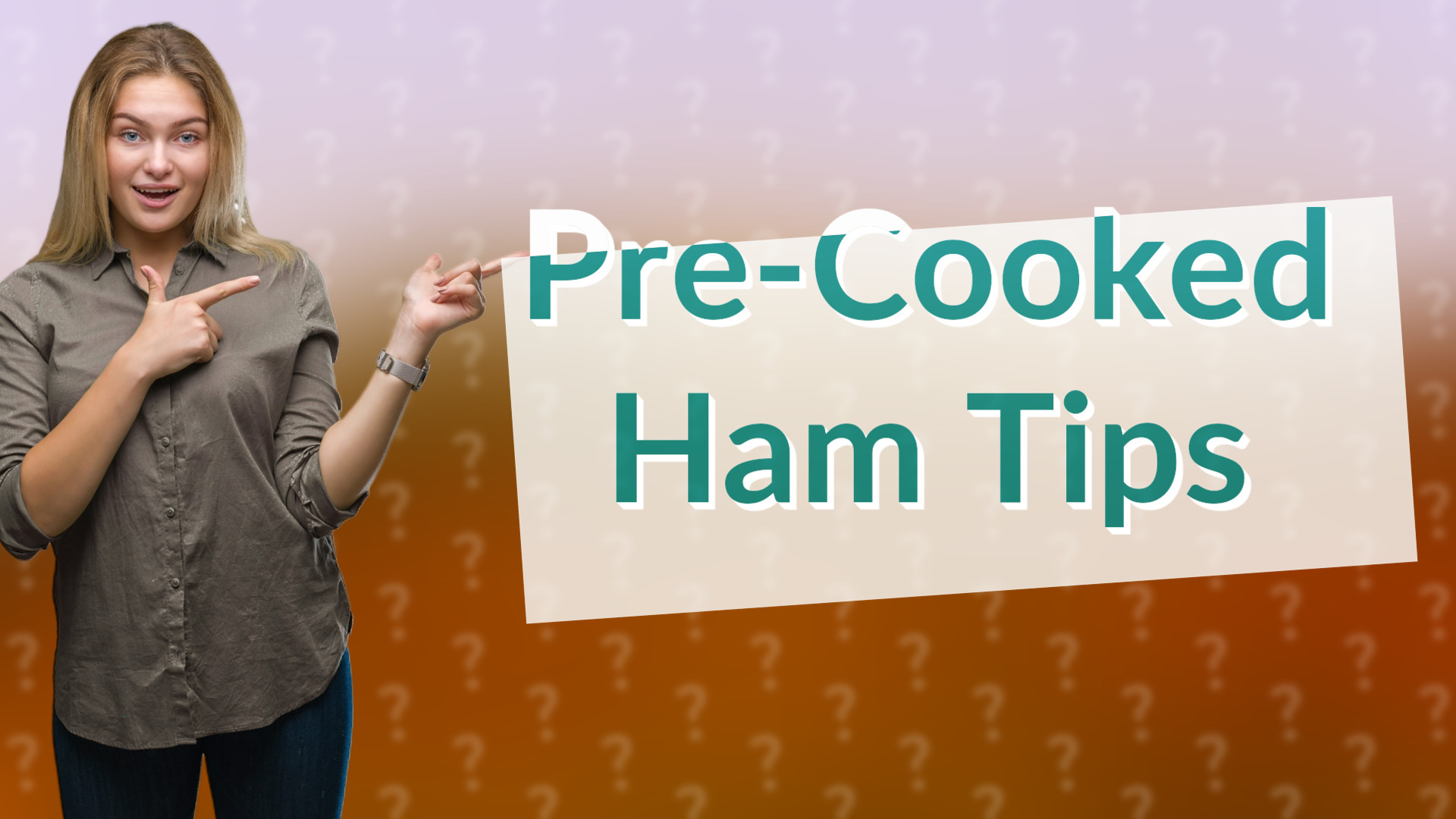 Pre-Cooked Ham Tips