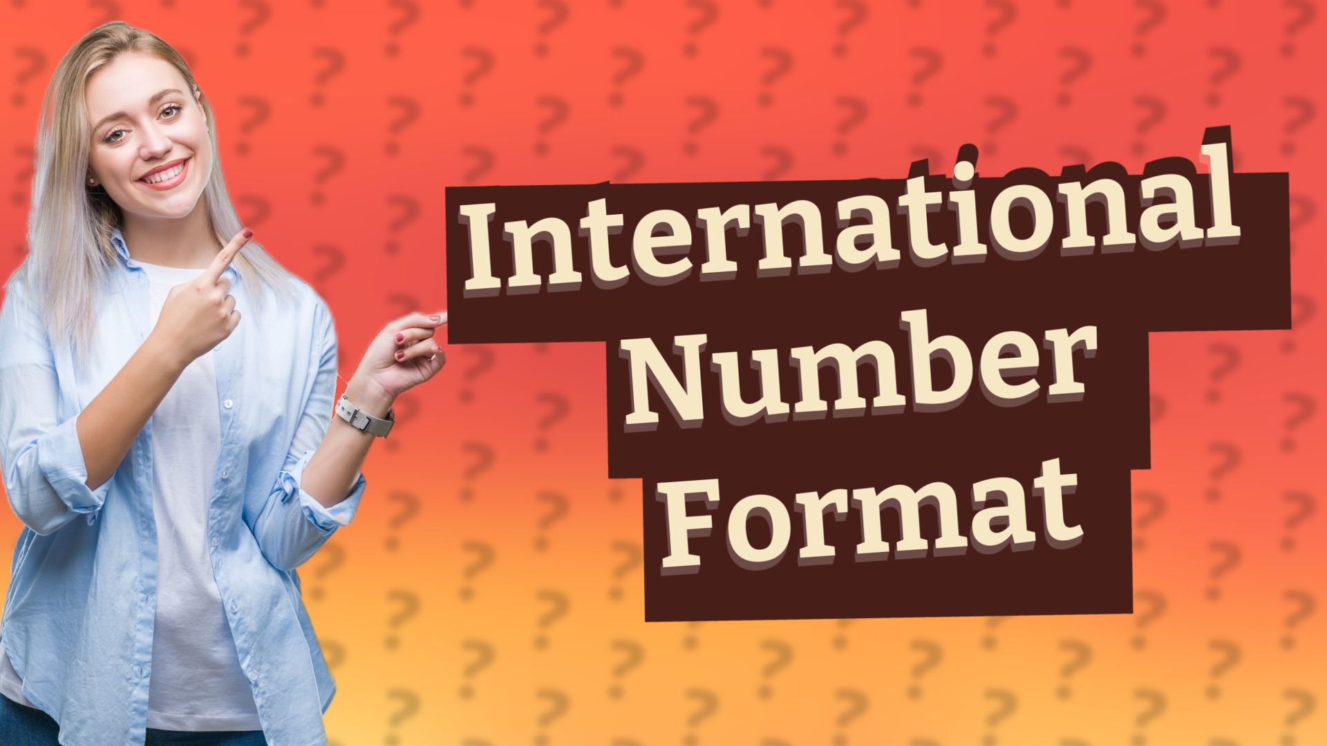 International Number Format