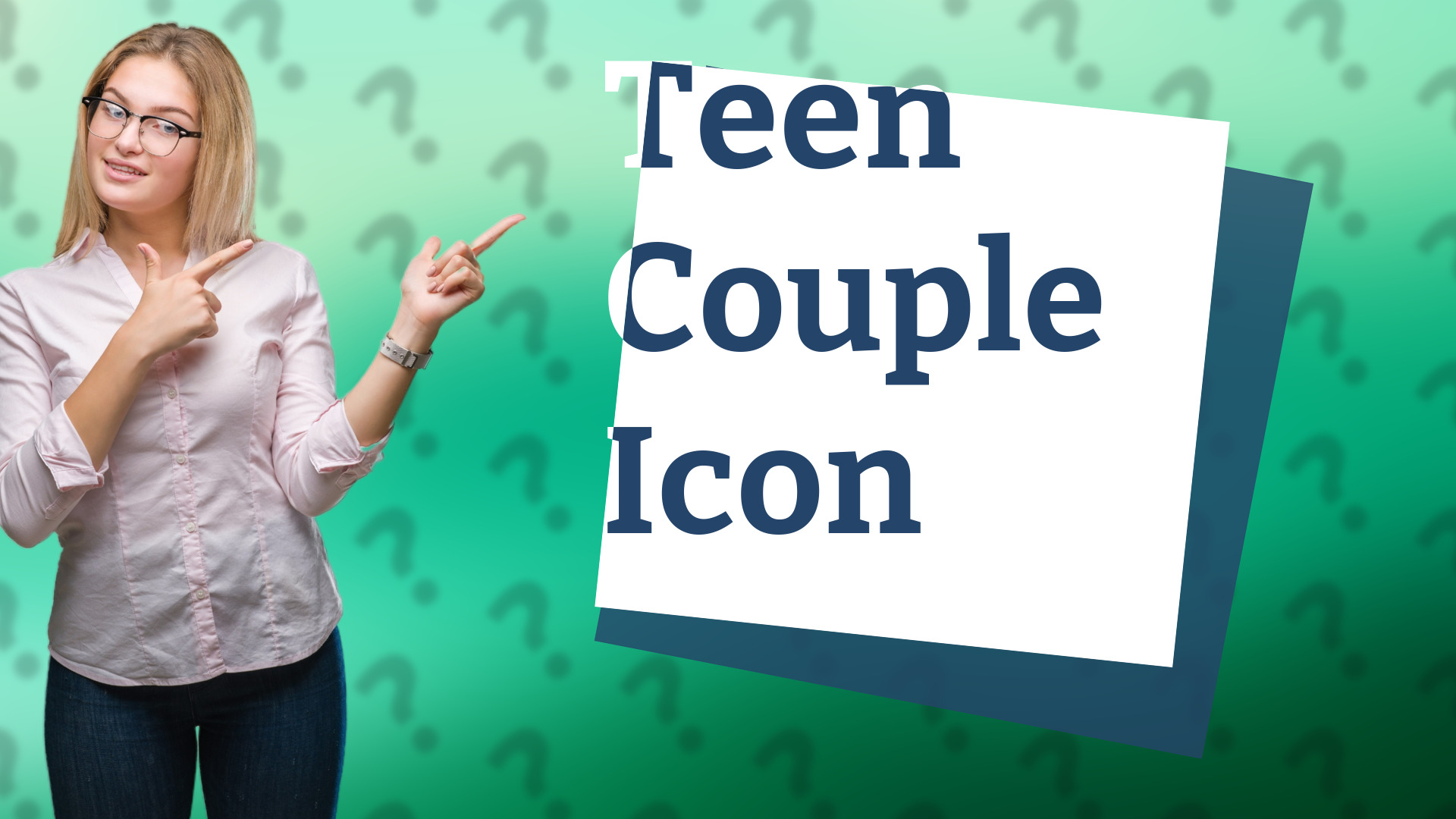 Teen Couple Icon