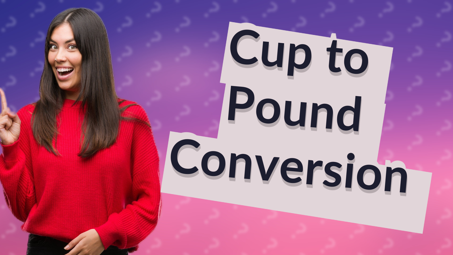 Cup to Pound Conversion