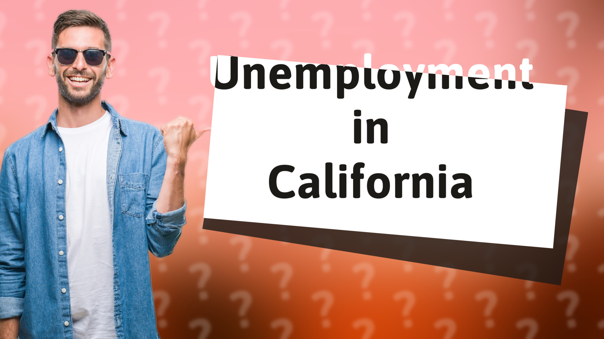 Unemployment in California