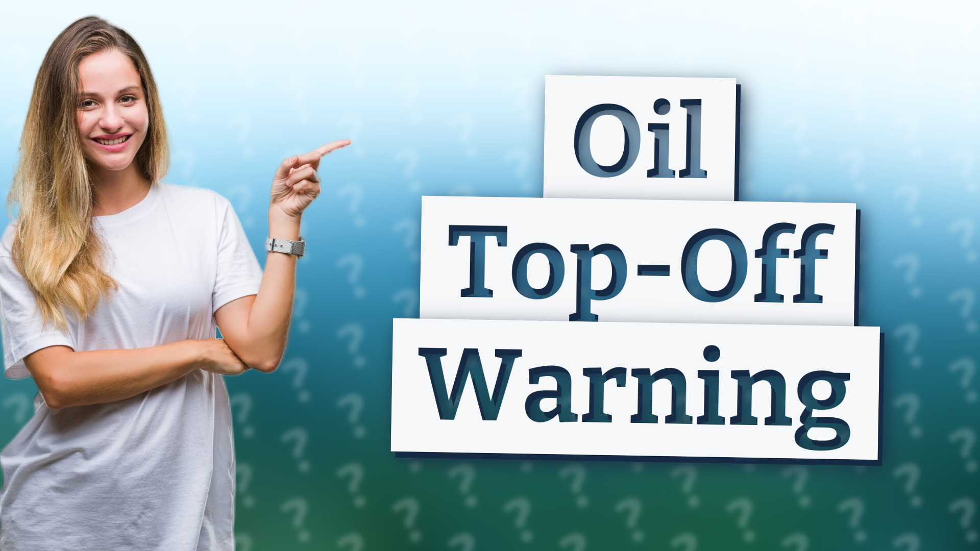 Oil Top-Off Warning