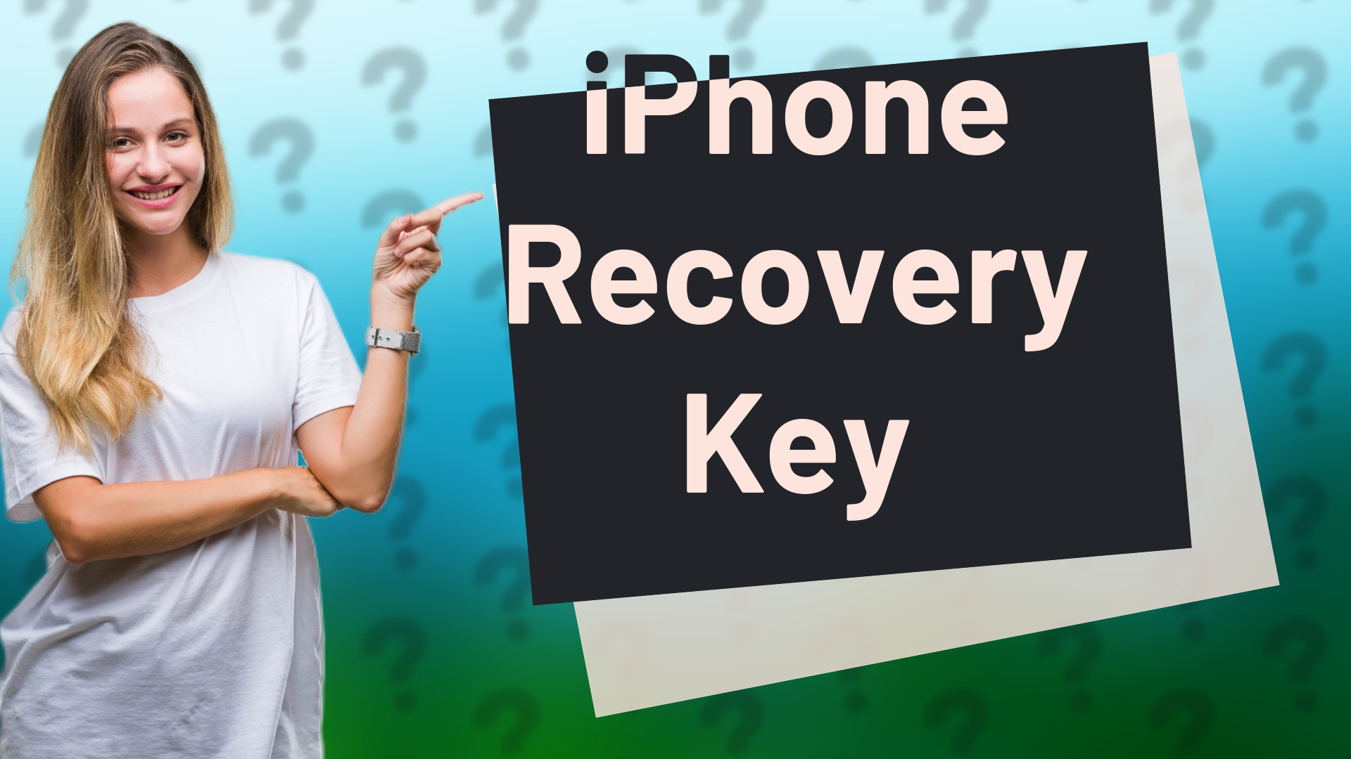 iPhone Recovery Key