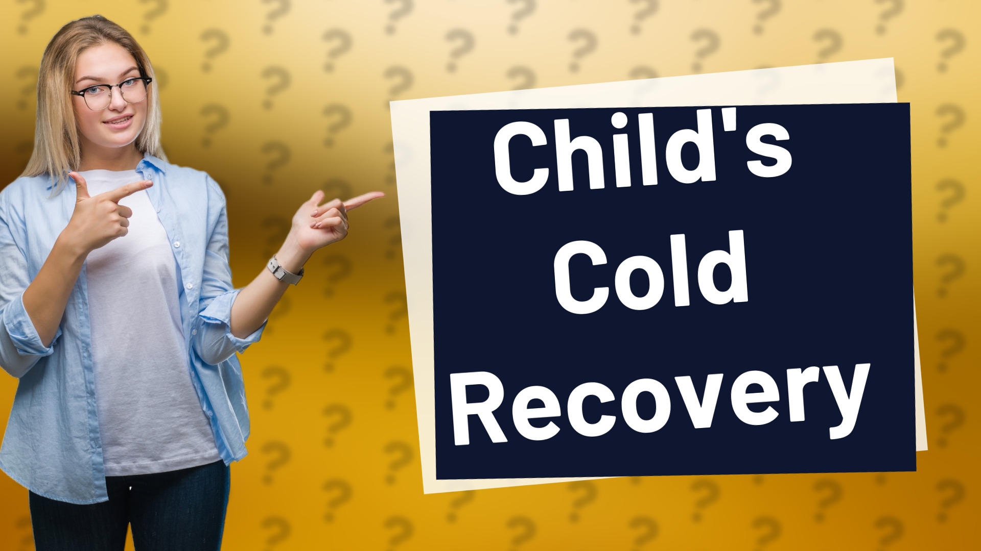 Child's Cold Recovery