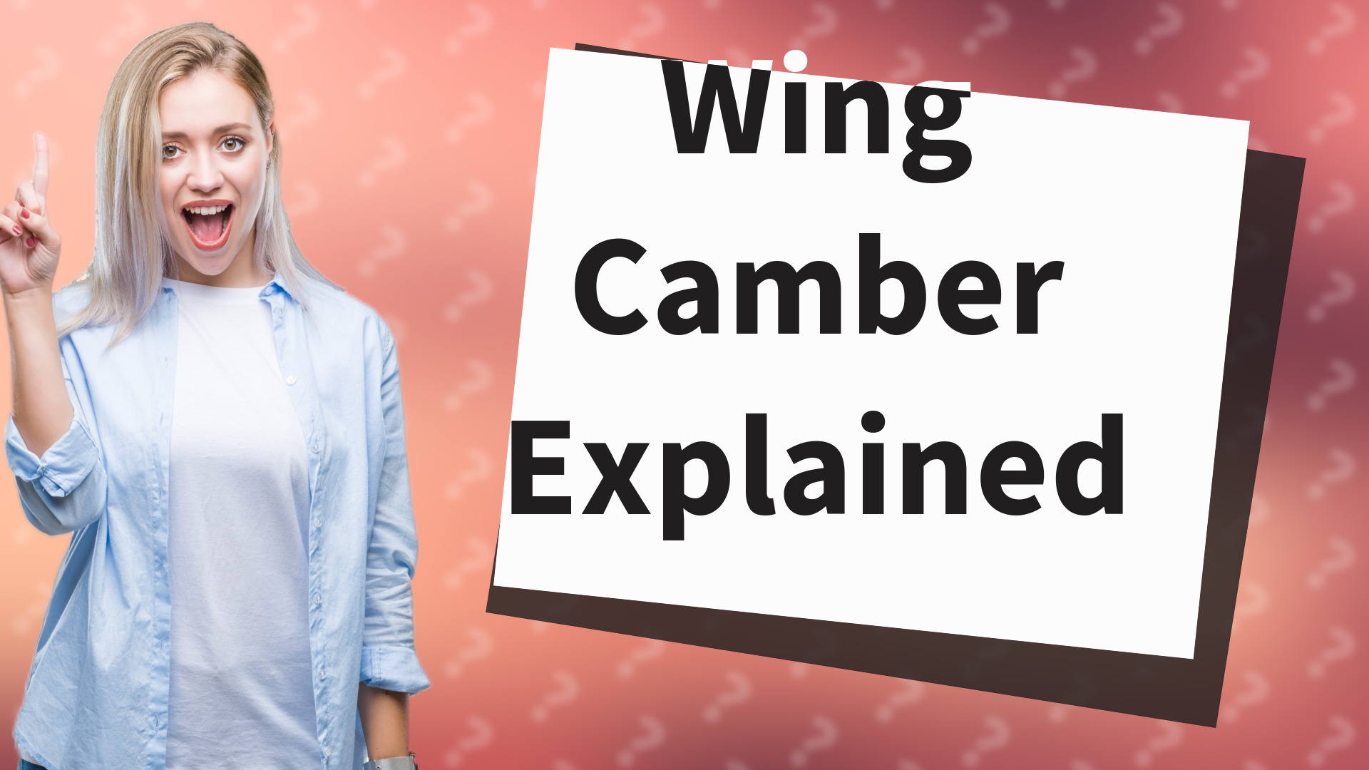 Wing Camber Explained