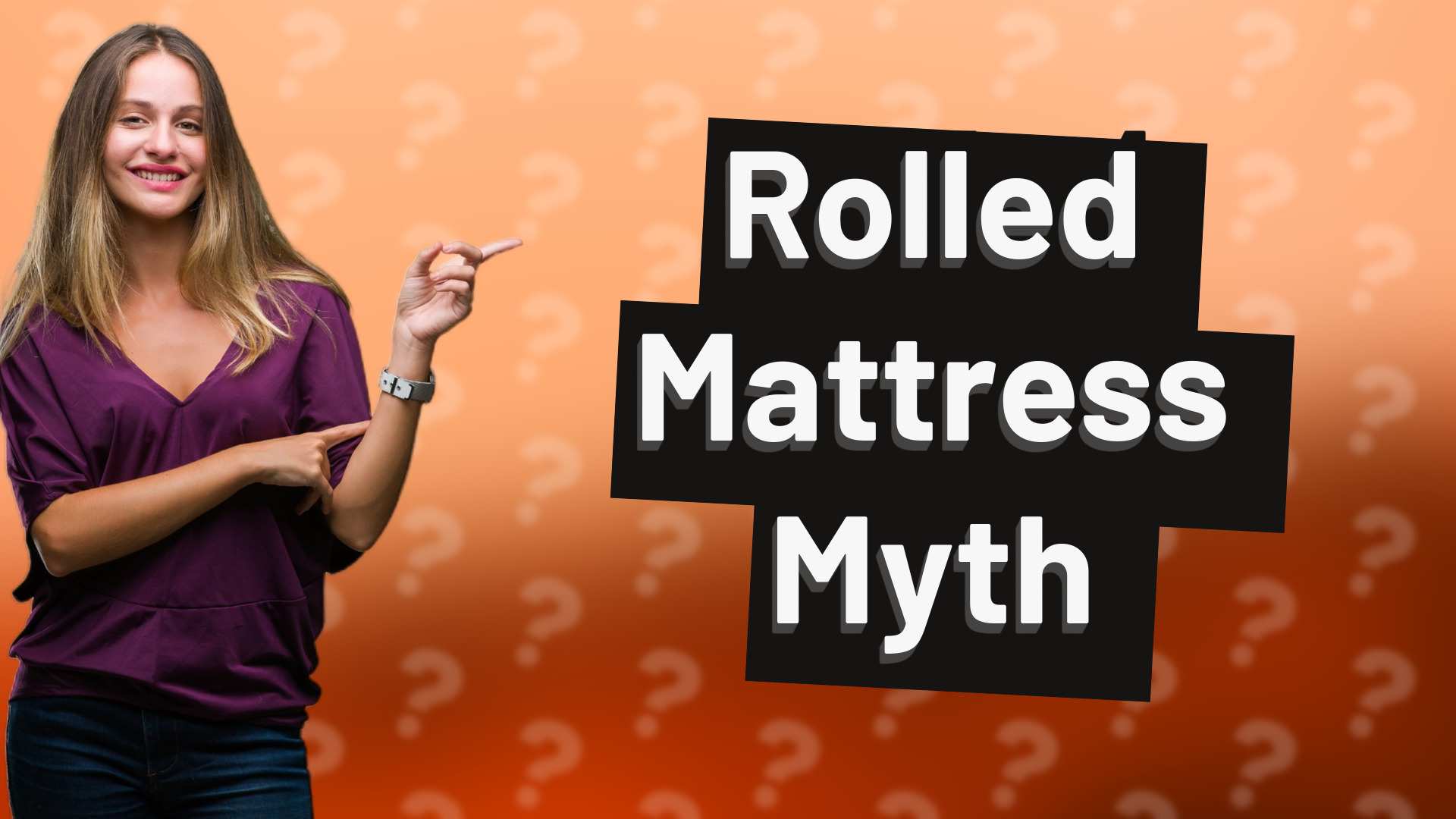 Rolled Mattress Myth