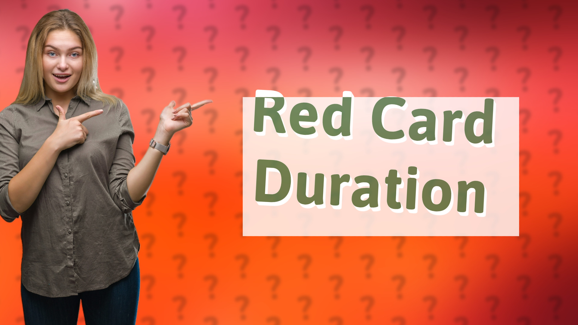 Red Card Duration