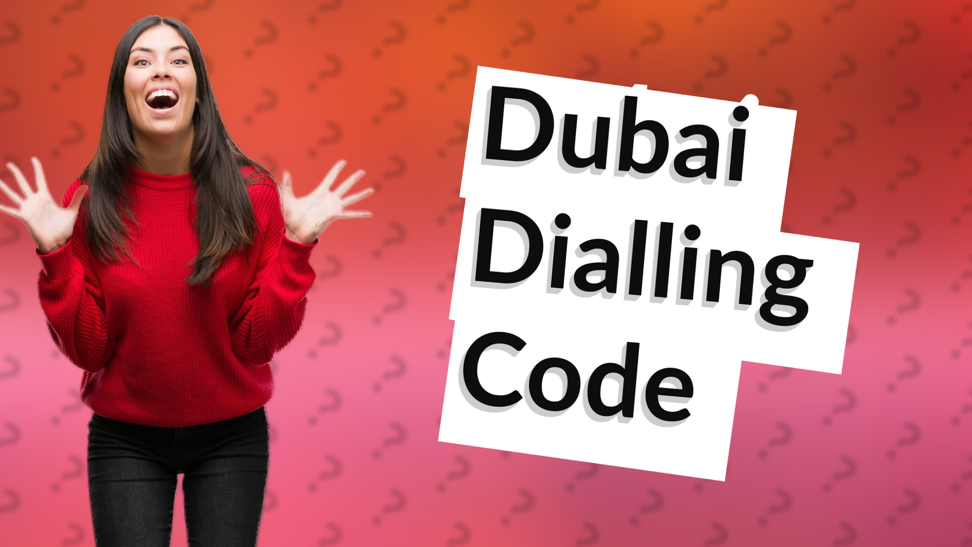 Dubai Dialling Code
