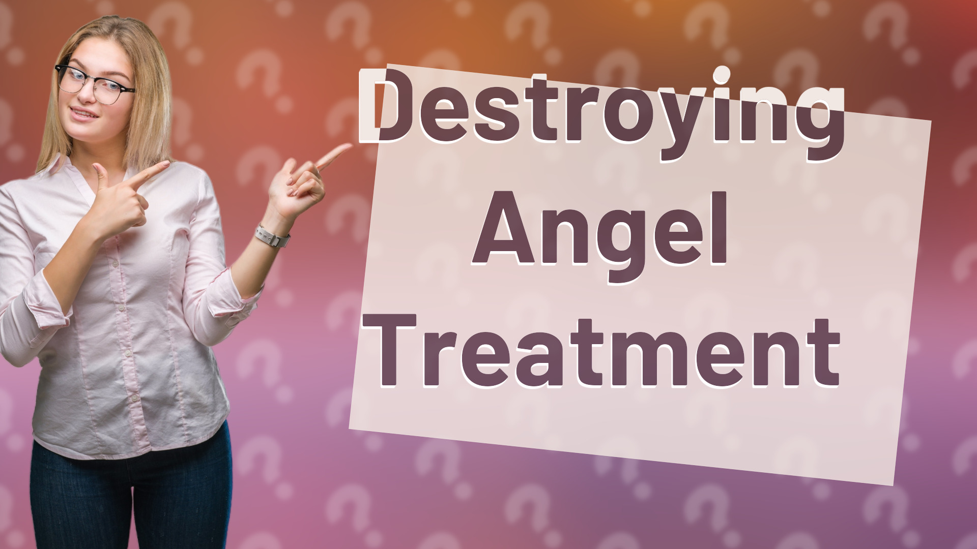 Destroying Angel Treatment