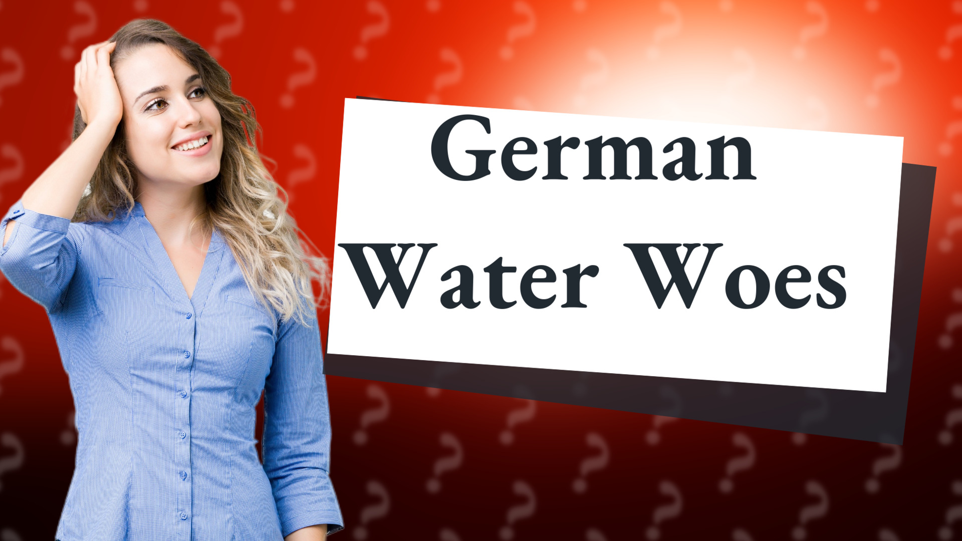 German Water Woes
