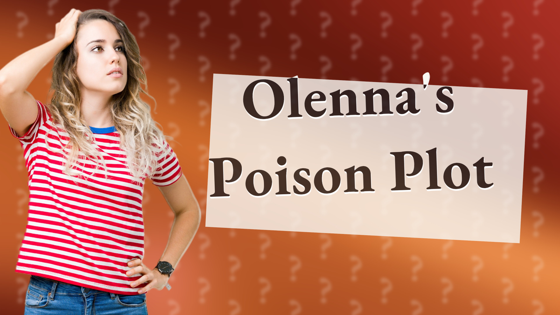 Olenna's Poison Plot