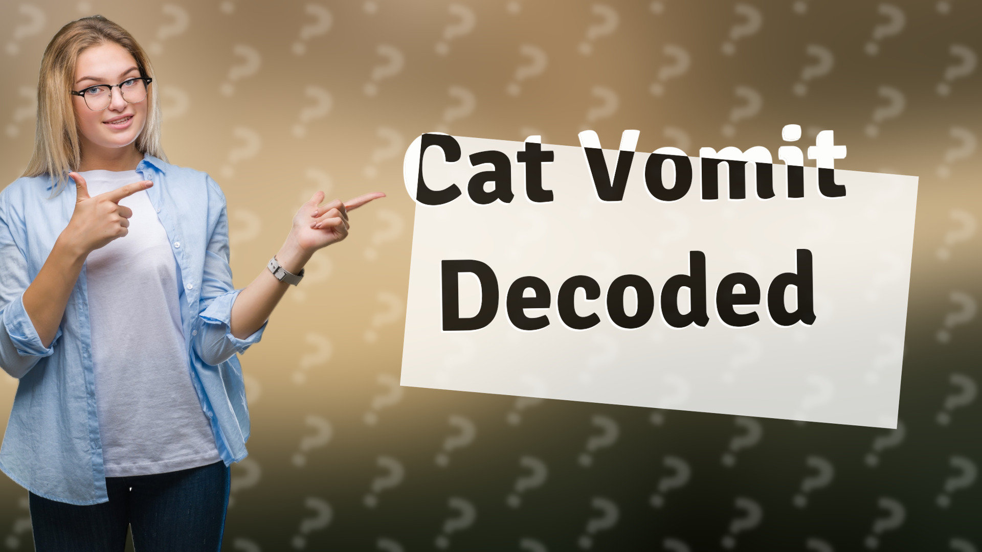 Cat Vomit Decoded