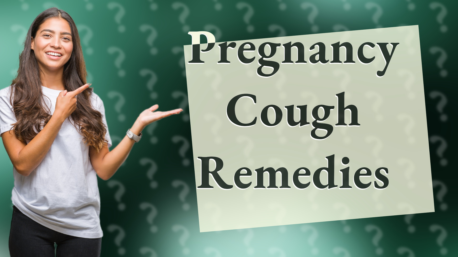 Pregnancy Cough Remedies