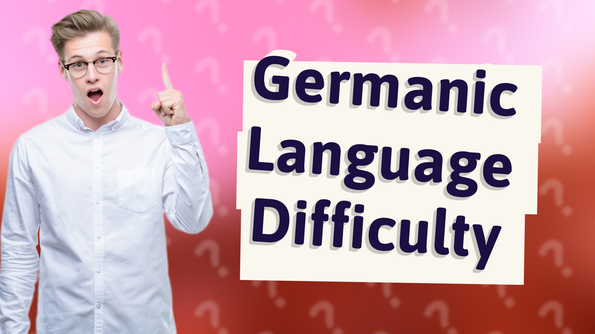 Germanic Language Difficulty