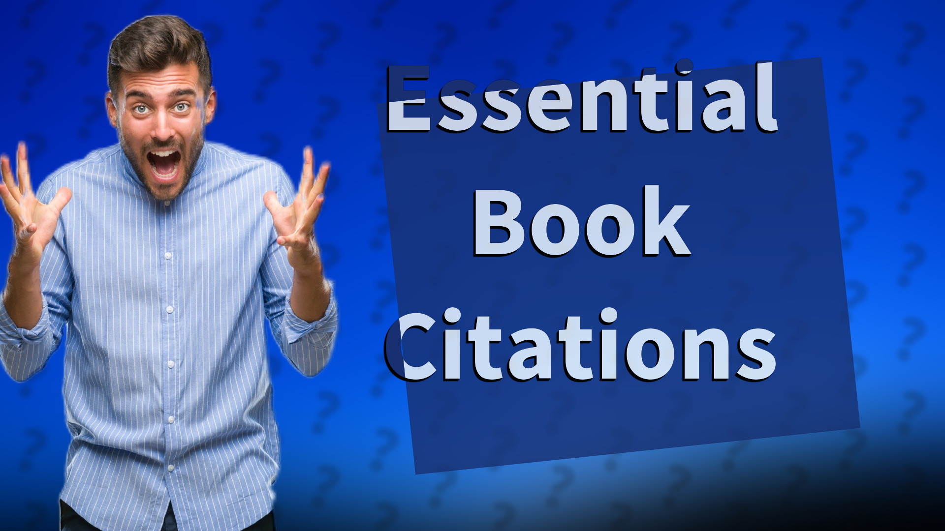 Essential Book Citations