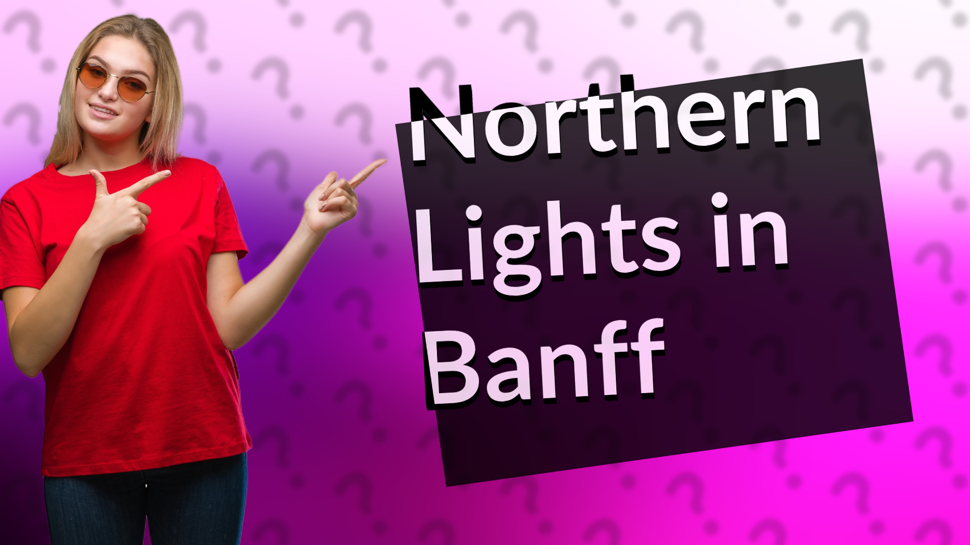 Northern Lights in Banff