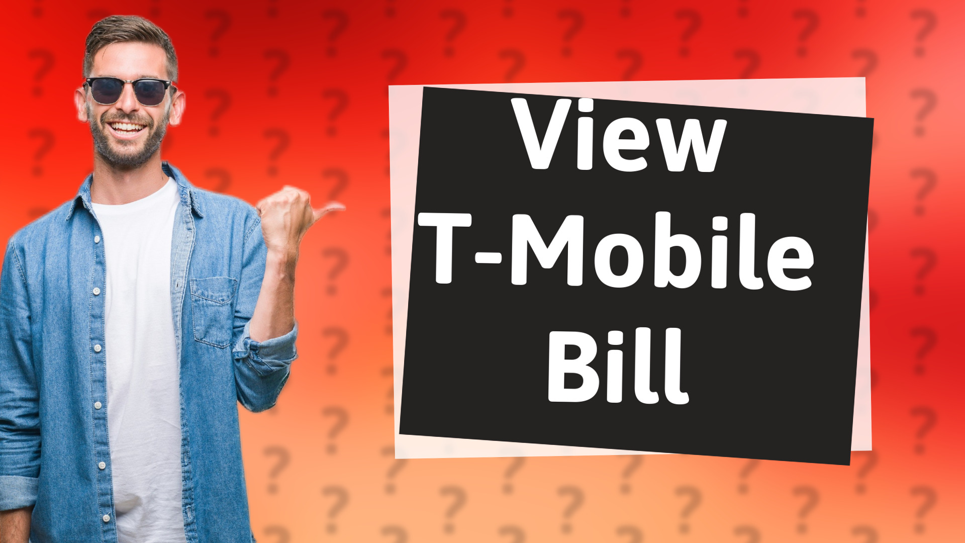 View T-Mobile Bill