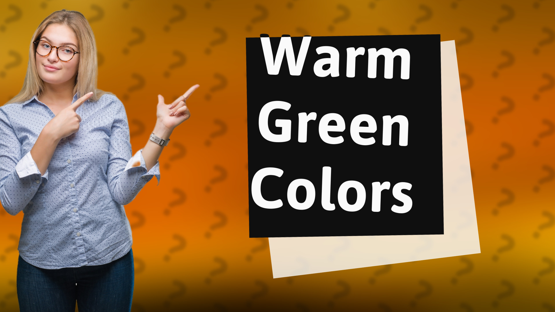 Warm Green Colors