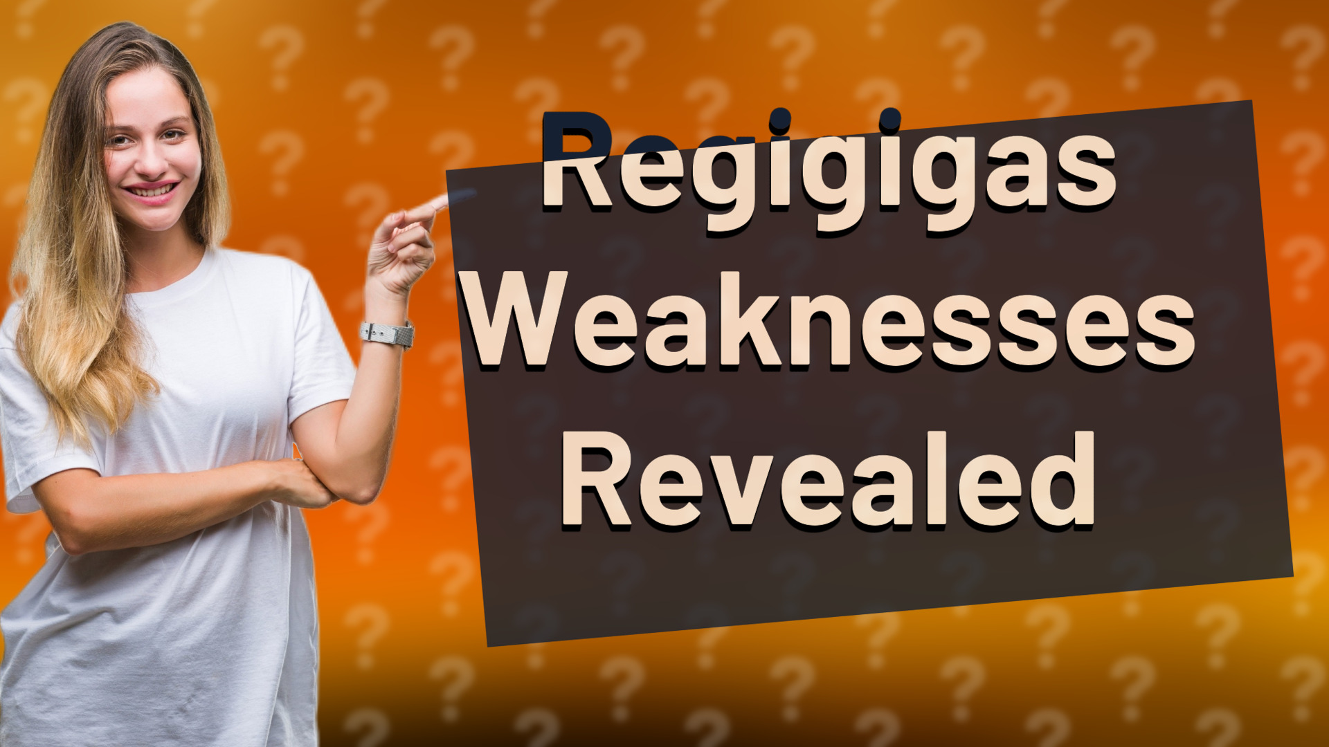 Regigigas Weaknesses Revealed