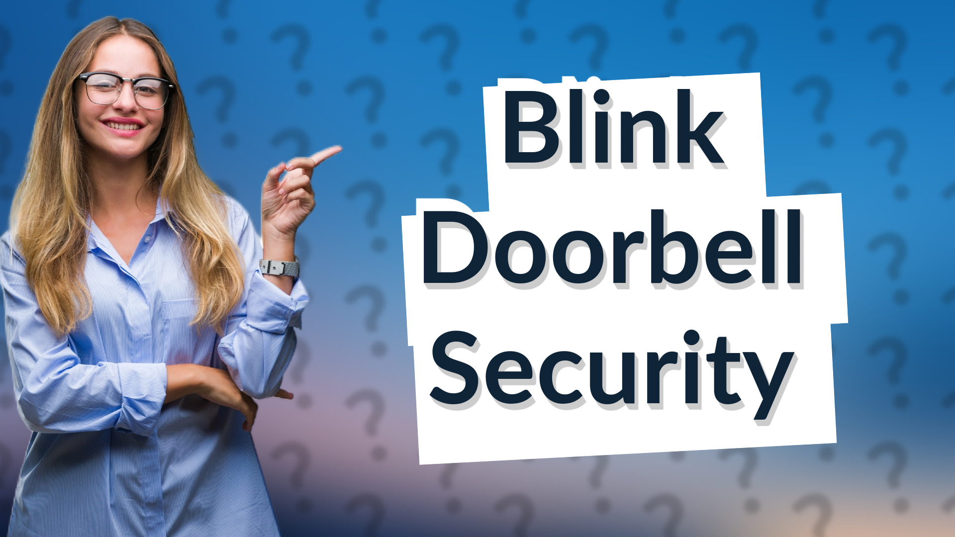 Blink Doorbell Security