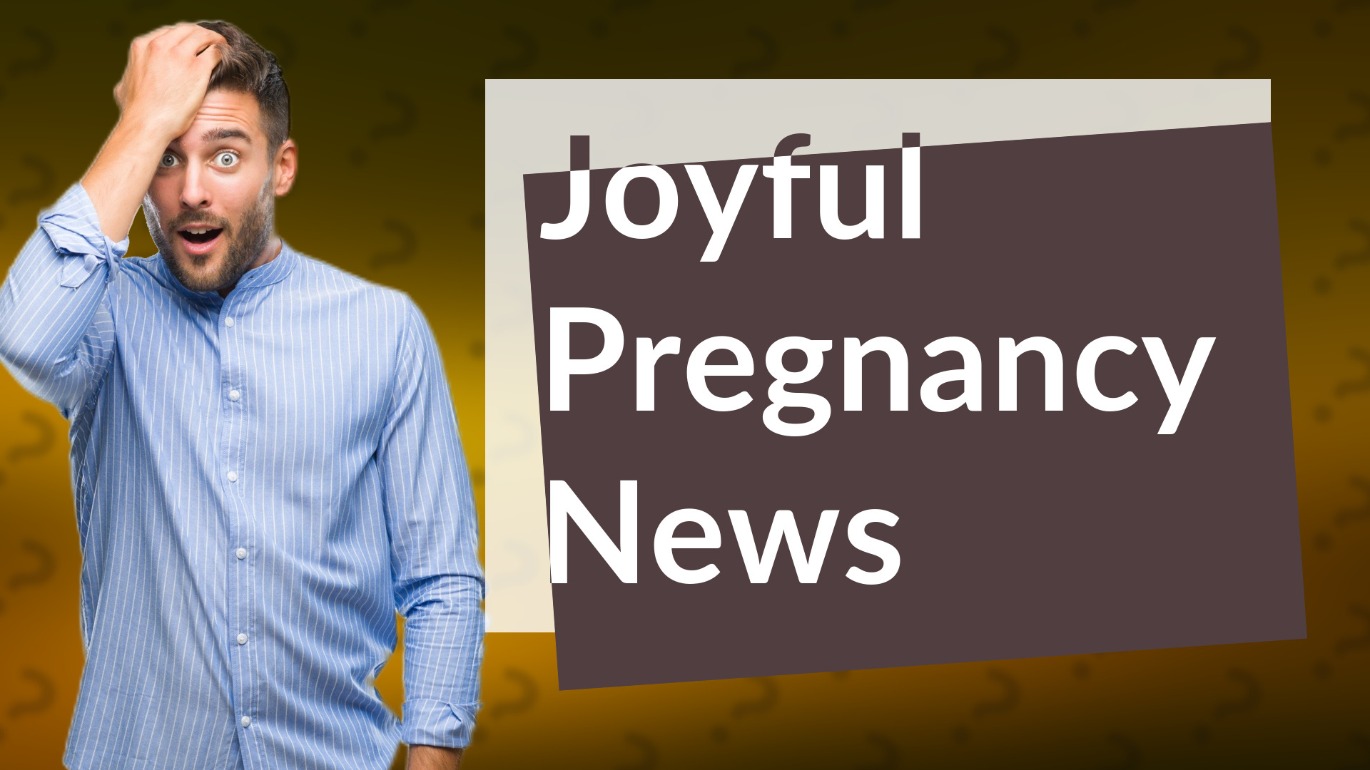 Joyful Pregnancy News