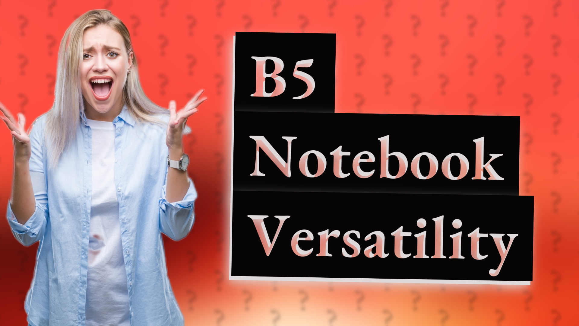 B5 Notebook Versatility