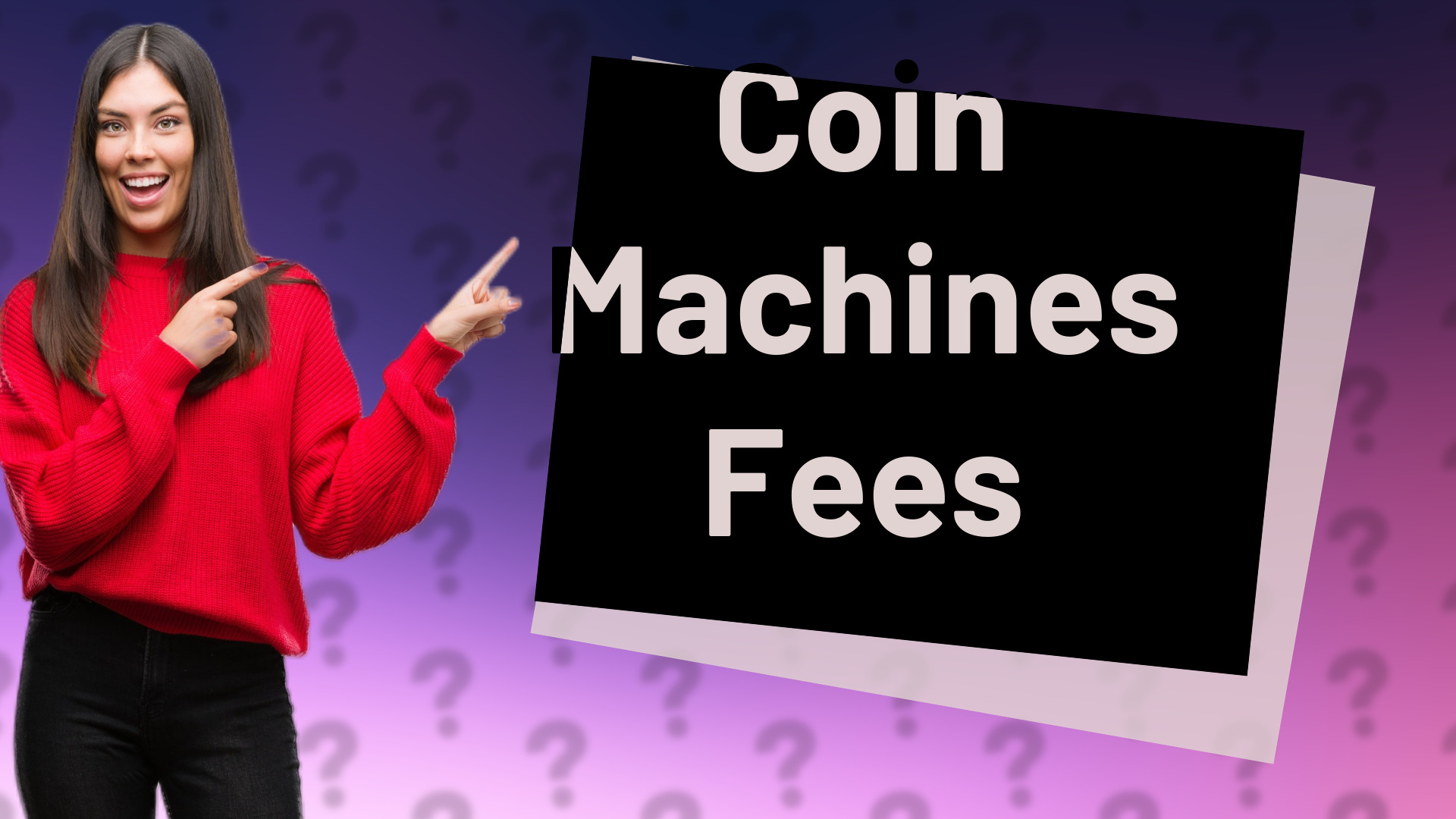 Coin Machines Fees