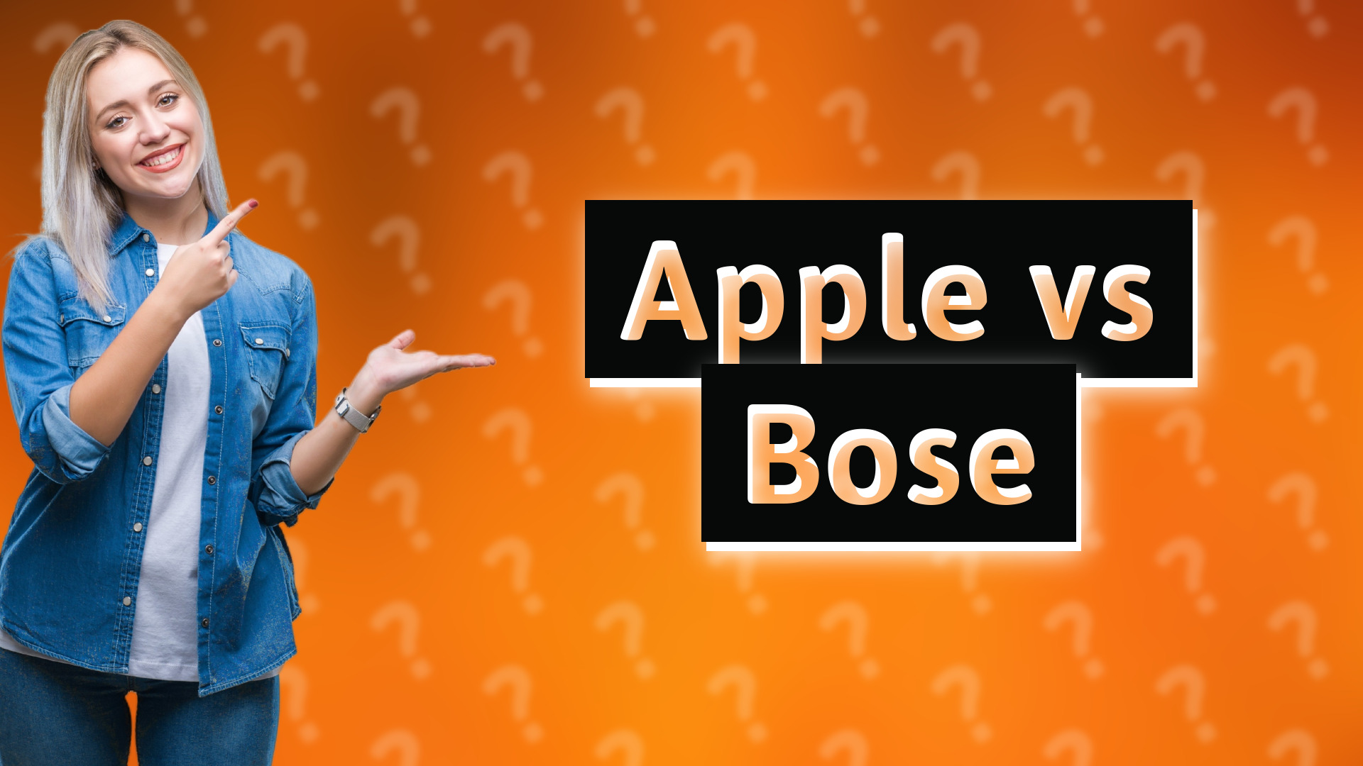 Apple vs Bose