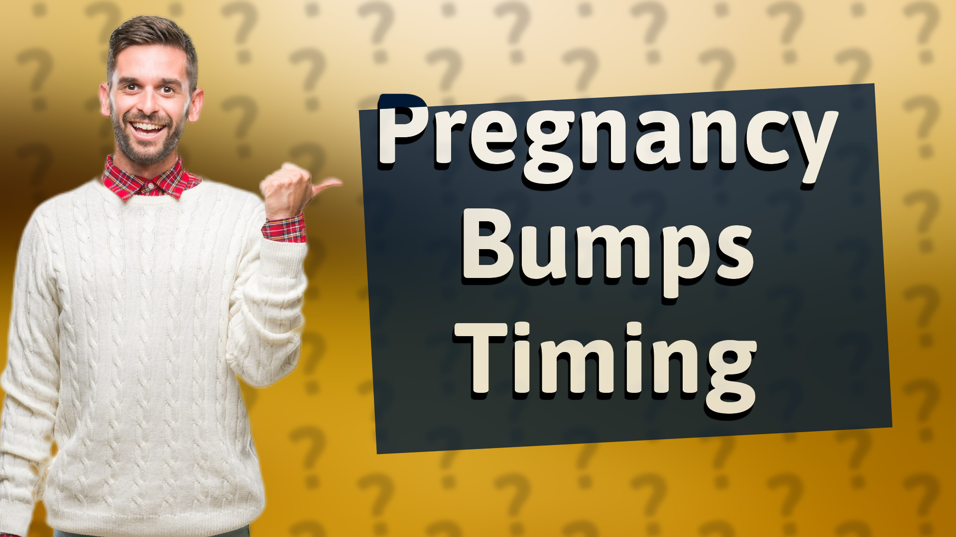 Pregnancy Bumps Timing