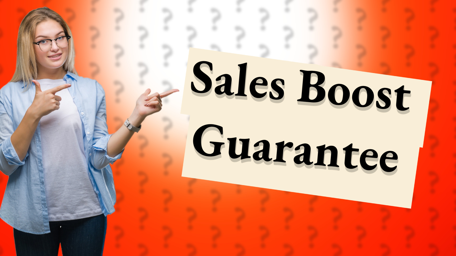 Sales Boost Guarantee