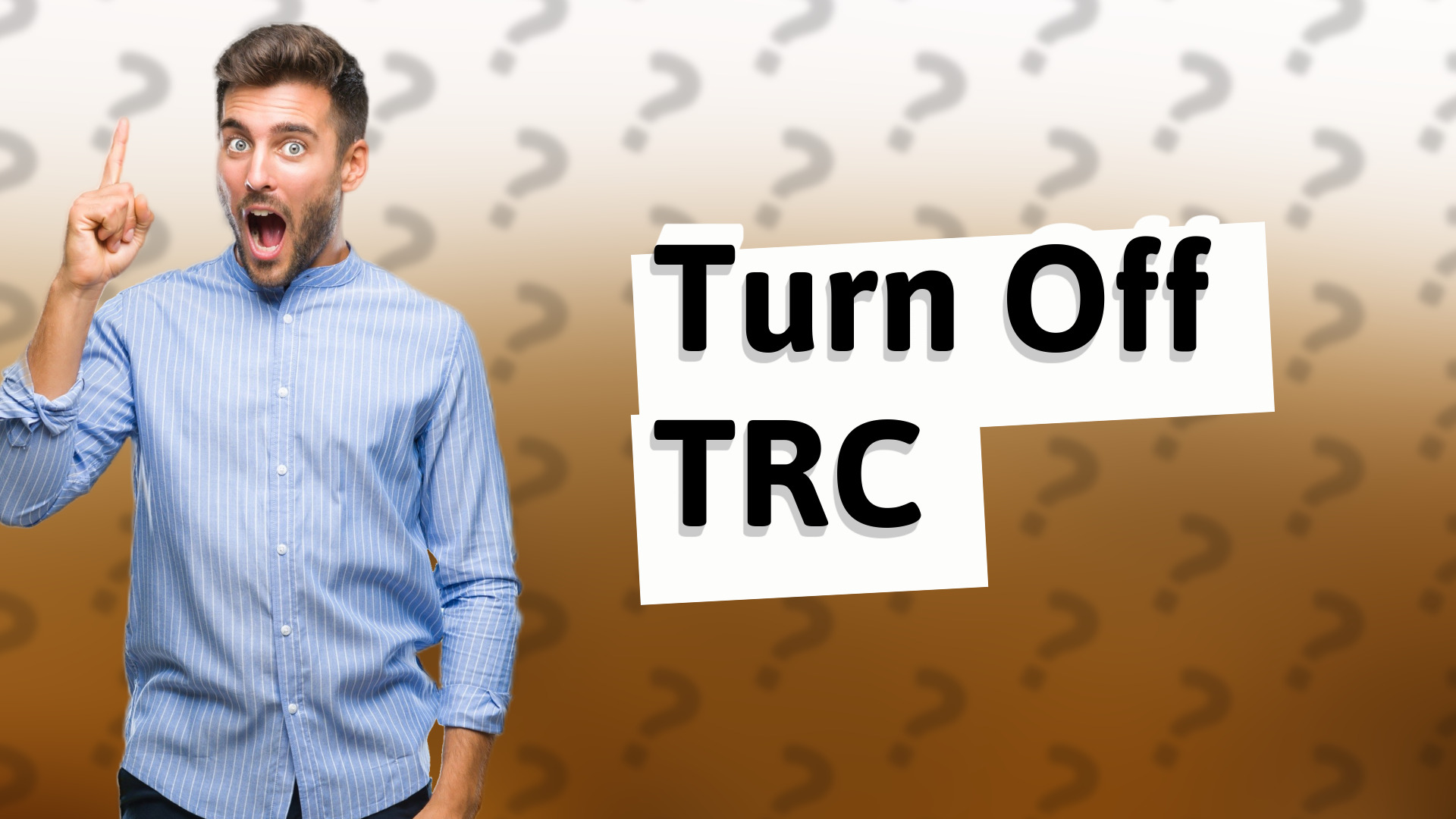 Turn Off TRC
