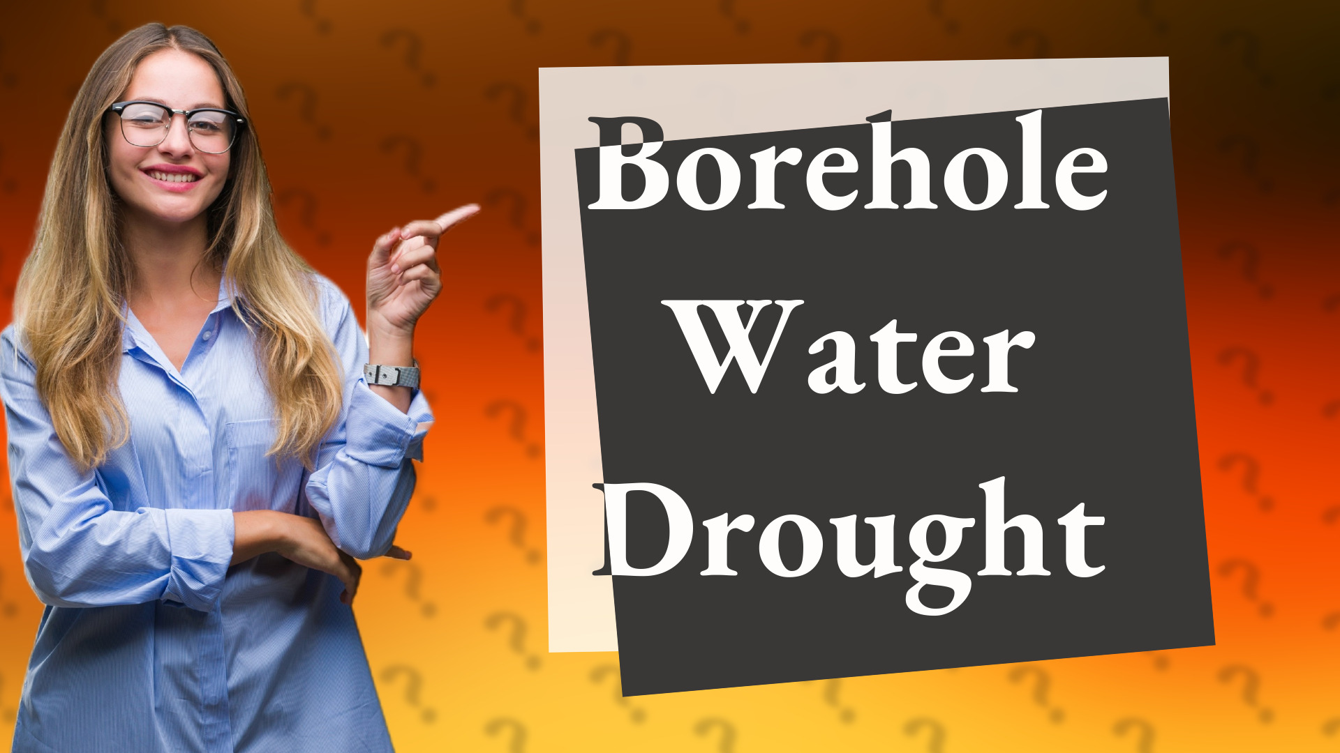 Borehole Water Drought