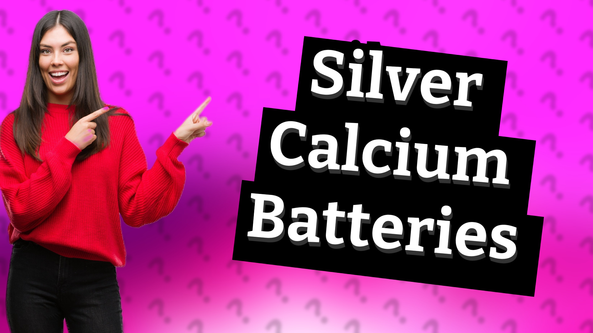 Silver Calcium Batteries